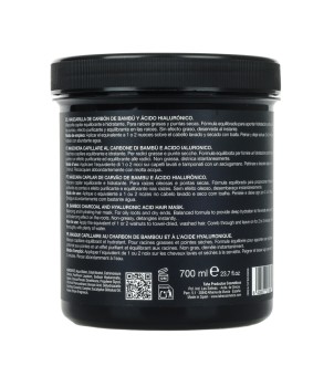 Mascarilla equilibrante con Carbón de Bambú y Ácido Hialurónico