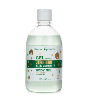 Gel de baño de Jengibre y Té Verde
