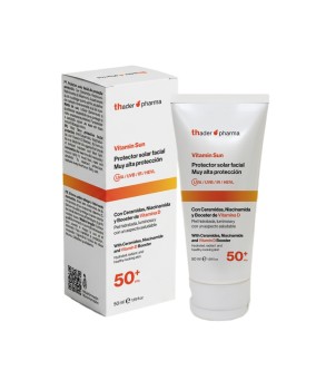 Protector solar facial 50+ vitamina D Vitamin Sun