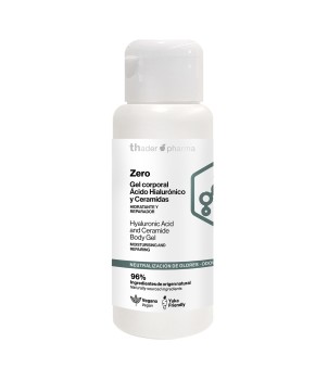 Gel corporal ácido hialurónico y ceramidas Zero