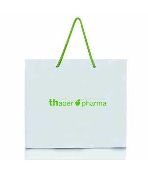 Bolsa de regalo papel con asa cordón