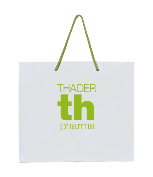 Bolsa de regalo papel con asa cordón