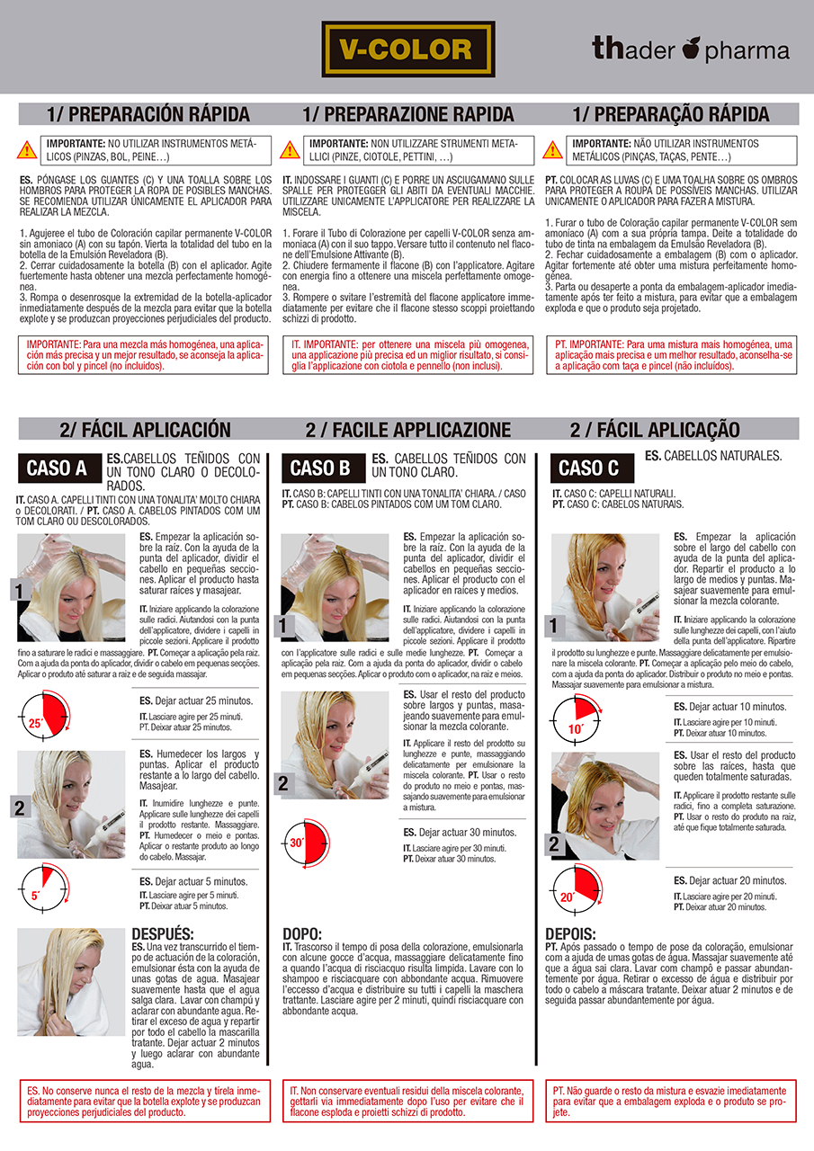 Kit Tinte en casa V-Color
